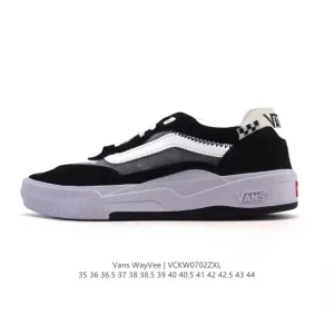 Vans Wayvee White Green Skate Shoes with Floral Embroidery