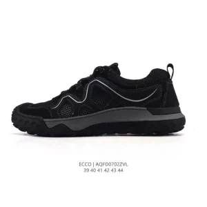 ECCO Men's Lightweight Outdoor Hiking Sneakers Breathable Casual Shoes