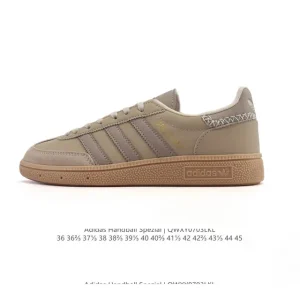 Adidas Handball Spezial Low-Top Leather Sneakers Vintage Style