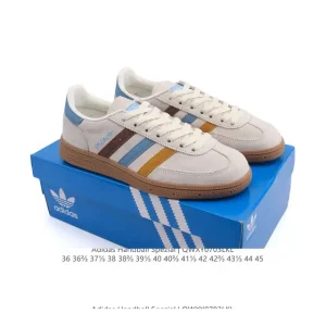 Adidas Handball Spezial Low-Top Sneakers Classic Three Stripes Retro Style