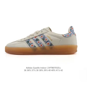 Adidas Originals Gazelle Indoor Retro Leather Sneakers
