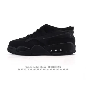 Jordan Air 4 Retro OG Low Top Basketball Shoes for Men and Women
