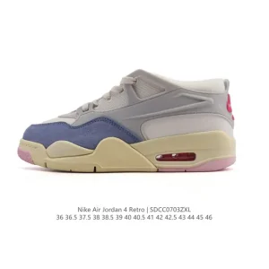 Jordan Air 4 Retro OG Low-Top Basketball Shoes for Men and Women