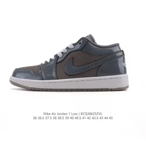 Jordan Air 1 Low Retro Basketball Shoes with Air Cushioning