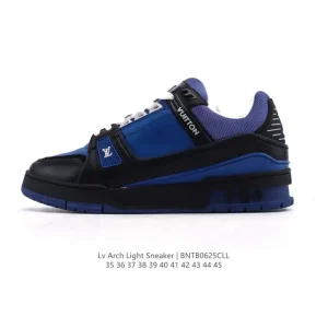 Louis Vuitton Trainer Sneaker Low Top Leather Fashion Shoes