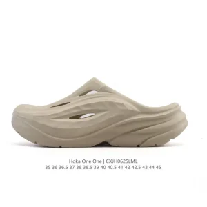 Hoka One One Summer Beach Slides with Thick Sole and Cushioning