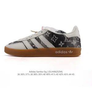Adidas Samba OG Classic Leather T-toe Sneakers for Men and Women