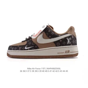 Louis Vuitton x Nike Air Force 1 '07 Low White Sneaker