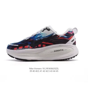 Nike Vomero 18 Running Shoes with Max Cushioning and Thick Sole