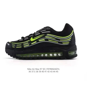 Nike Air Max 97 Low Top Running Shoes with Visible Air Unit