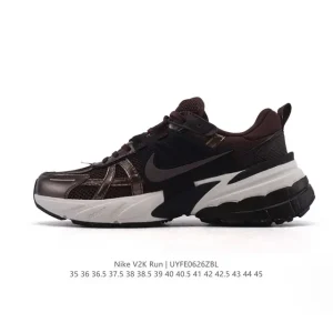 Nike V2K Run Retro Running Shoe with TPU Stability and Dual-Layer Cushioning