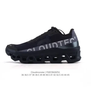 On Cloudmonster Thick Sole Running Shoes for Men and Women