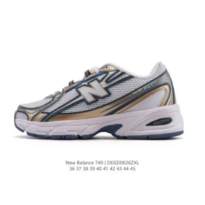New Balance Mr740 Vintage Grey Running Shoes with Cushioning