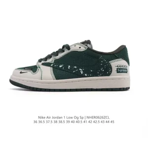 Jordan Air Low Military Blue Snake Year Edition Low Top Basketball Shoes