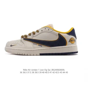 Nike Air Jordan 1 Low OG SP Military Blue Reverse Swoosh