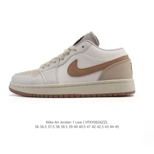 Jordan Air 1 Low Retro Classic Leather Basketball Shoes