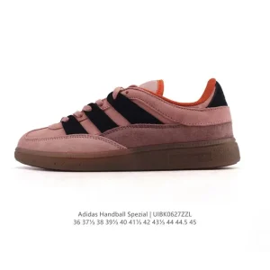 Adidas Handball Spezial Low-Top Leather Vintage Sneakers for Men and Women