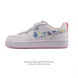 Nike Court Borough Low 2 Women's Leather Low-Top Sneakers