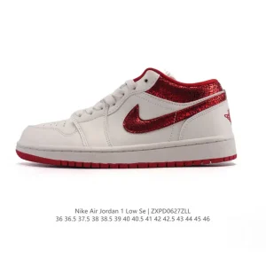 Jordan Air AJ1 Low Retro Basketball Shoe with Air Cushion