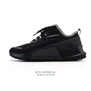 ECCO Men's Outdoor Lightweight Breathable Lace-Up Casual Sneakers