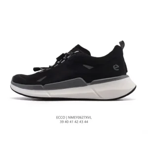 ECCO Men's Outdoor Lightweight Breathable Lace-Up Casual Shoes