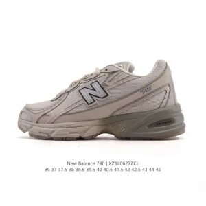 New Balance Mr740 Vintage Grey Blue Running Shoes