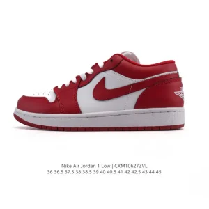 Jordan Air 1 Low Retro Basketball Shoes Vintage Style with Air Cushion