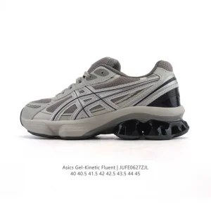 ASICS Gel-Kinetic Fluent Running Shoes Men Black Gold