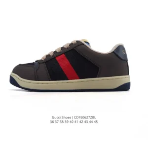 Gucci Screener Vintage Leather Sneaker for Men and Women