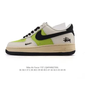Nike Air Force 1 '07 Low White Leather Sneakers for Men and Women