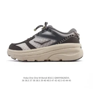 HOKA Bondi B3Ls Unisex Running Shoes for Long Distance Comfort