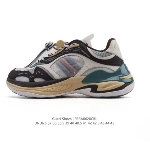 Gucci Luxury Unisex Fashion Sneakers with Cushioned Sole