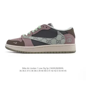 Nike Air Jordan 1 Low OG SP Military Blue Reverse Swoosh