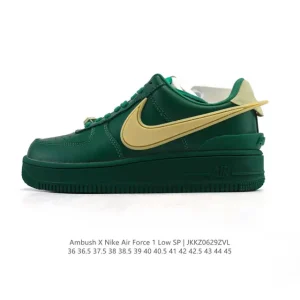 Nike Air Force 1 Low Ambush Collaboration Leather Sneakers