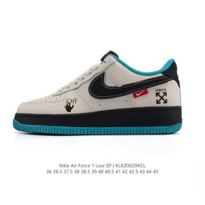 Nike Air Force 1 07 Low White Leather Sneakers for Men and Women