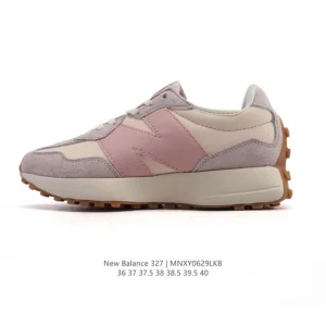 New Balance 327 Women's Retro Vintage Suede Leather Running Shoes