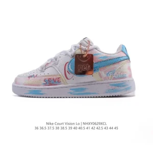 Nike Court Vision Low Vintage Basketball Sneakers for Men and Women