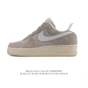Nike Air Force 1 Low DV0788 White Leather Cushioning Sneakers