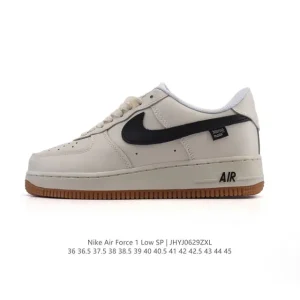 Nike Air Force 1 '07 Low DV0788 White Leather Low-Top Sneakers
