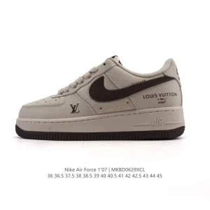 Nike Air Force 1 Low White Leather Sneakers for Men and Women
