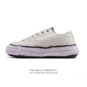 Mmy Maison Mihara Yasuhiro Blakey Canvas Low Sneakers