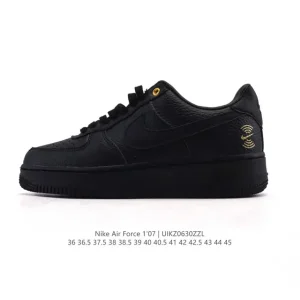 Nike Air Force 1 '07 Low White Leather Sneakers for Men and Women
