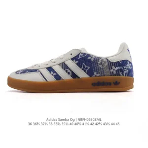 Adidas Samba Og Shoes Classic White T-Toe Sneakers for Men and Women