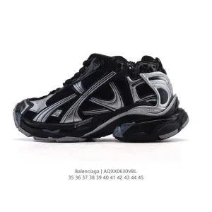 Balenciaga Runner Sneaker Grey Black Blue Red Vintage Dad Shoe