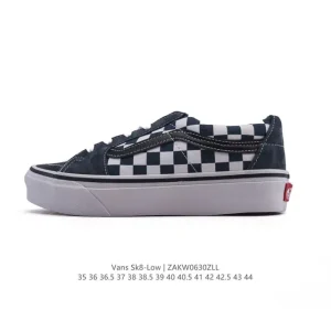 Vans Sk8-Low Classic Low-Top Canvas Skate Shoes
