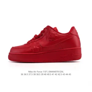 Nike Air Force 1 '07 Low White Leather Sneakers for Men and Women