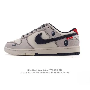 Nike Dunk Low Retro Classic Basketball Sneakers for Men and Women