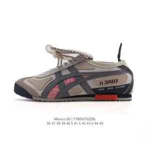 ASICS Onitsuka Tiger Mexico 66 Classic Leather Sneakers