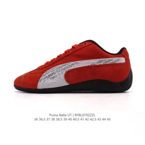 Puma Bella Ut Low Top Leather Lifestyle Shoes with Softfoam+ Insole