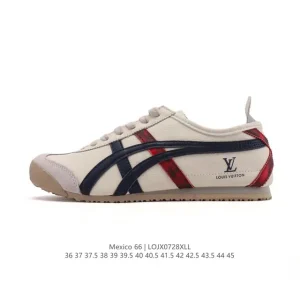 ASICS Onitsuka Tiger Mexico 66 Classic Leather Retro Sneakers